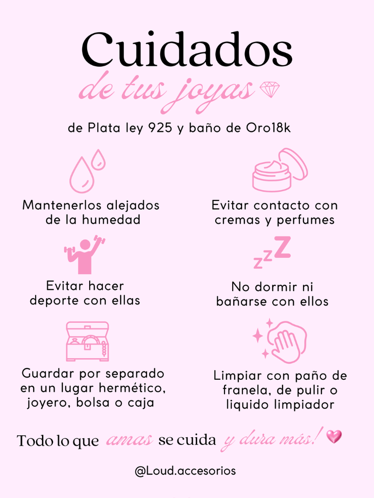 Cuidados de las joyas