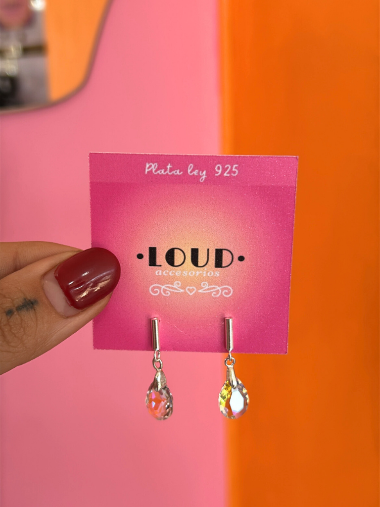 Aros cristal Swarovski