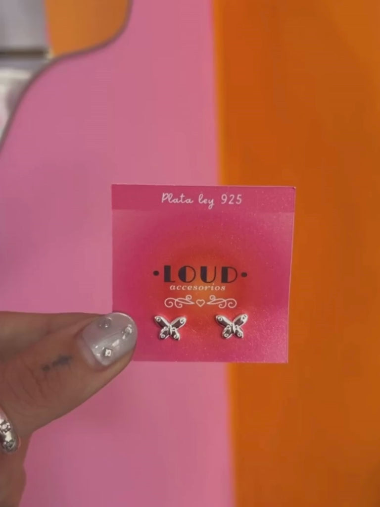 Aros mariposa circones